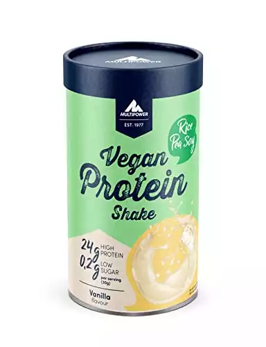 Multipower Vegan Proteinshake mit Vanille-Geschmack
